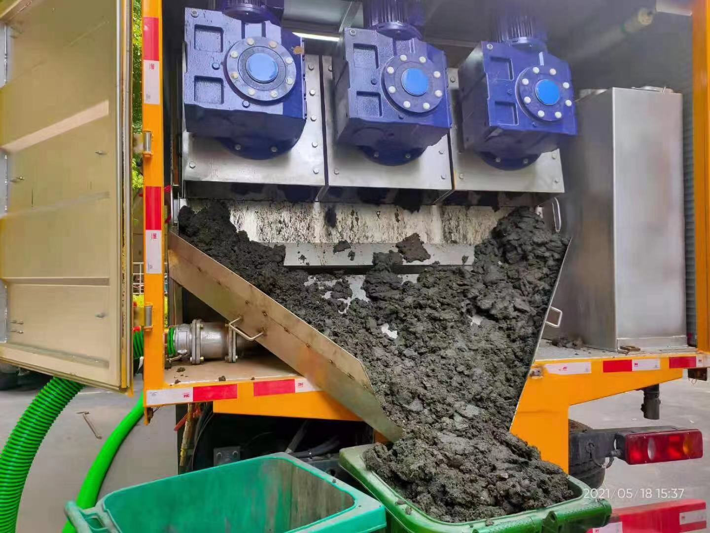 易县化粪池清掏城市维护站-泥浆净化干湿分离处理